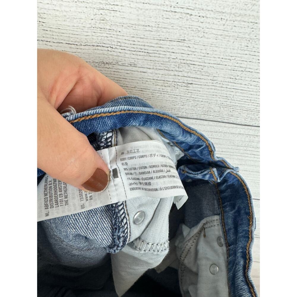 Abercrombie & Fitch Women's The 90's Baggy Low Rise Washed Jeans Size 4/27 - Picture 11 of 11